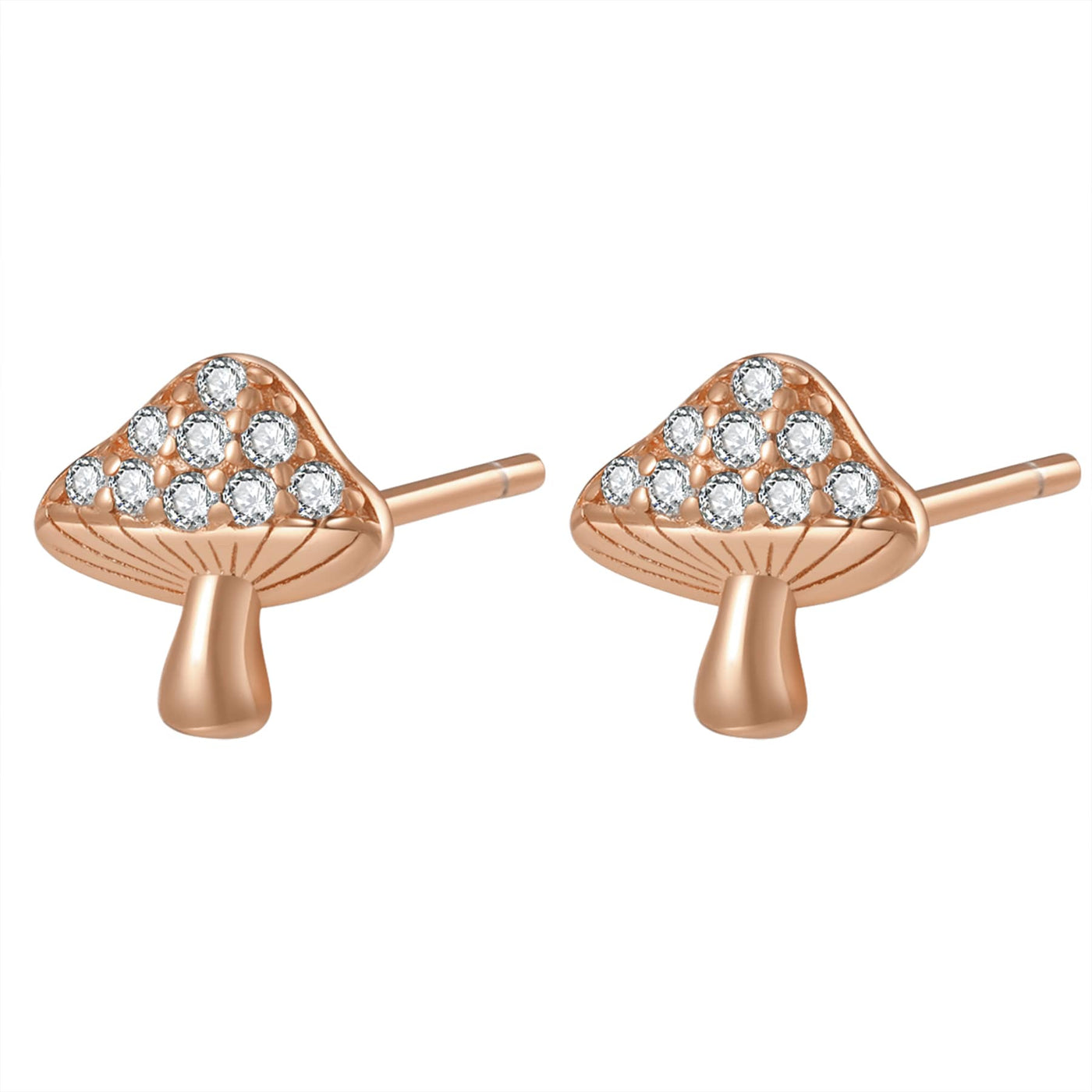 Toadstool Stud Earring Sterling Silver