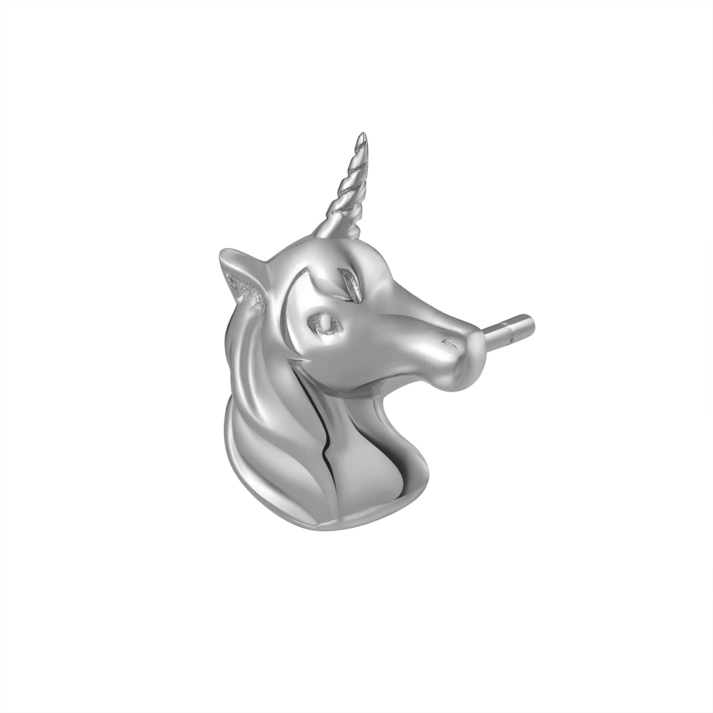 Unicorn Stud Earring Sterling Silver