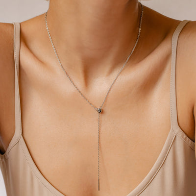 Collier Unisexe Chaîne Câble en Or