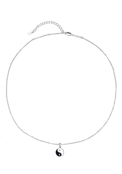 Collar Colgante Yin Yang Plata de Ley 925