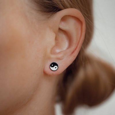 Boucles d’Oreilles Yin Yang