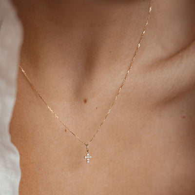 Hope Pendant Necklace 14K Gold