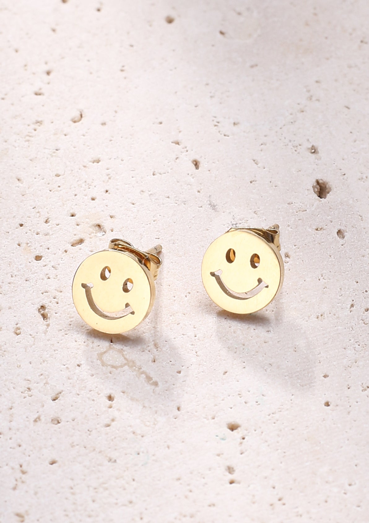 Smiley Face Stud Earrings