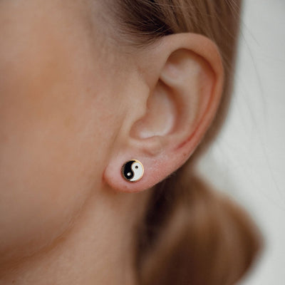 Boucles d’Oreilles Yin Yang