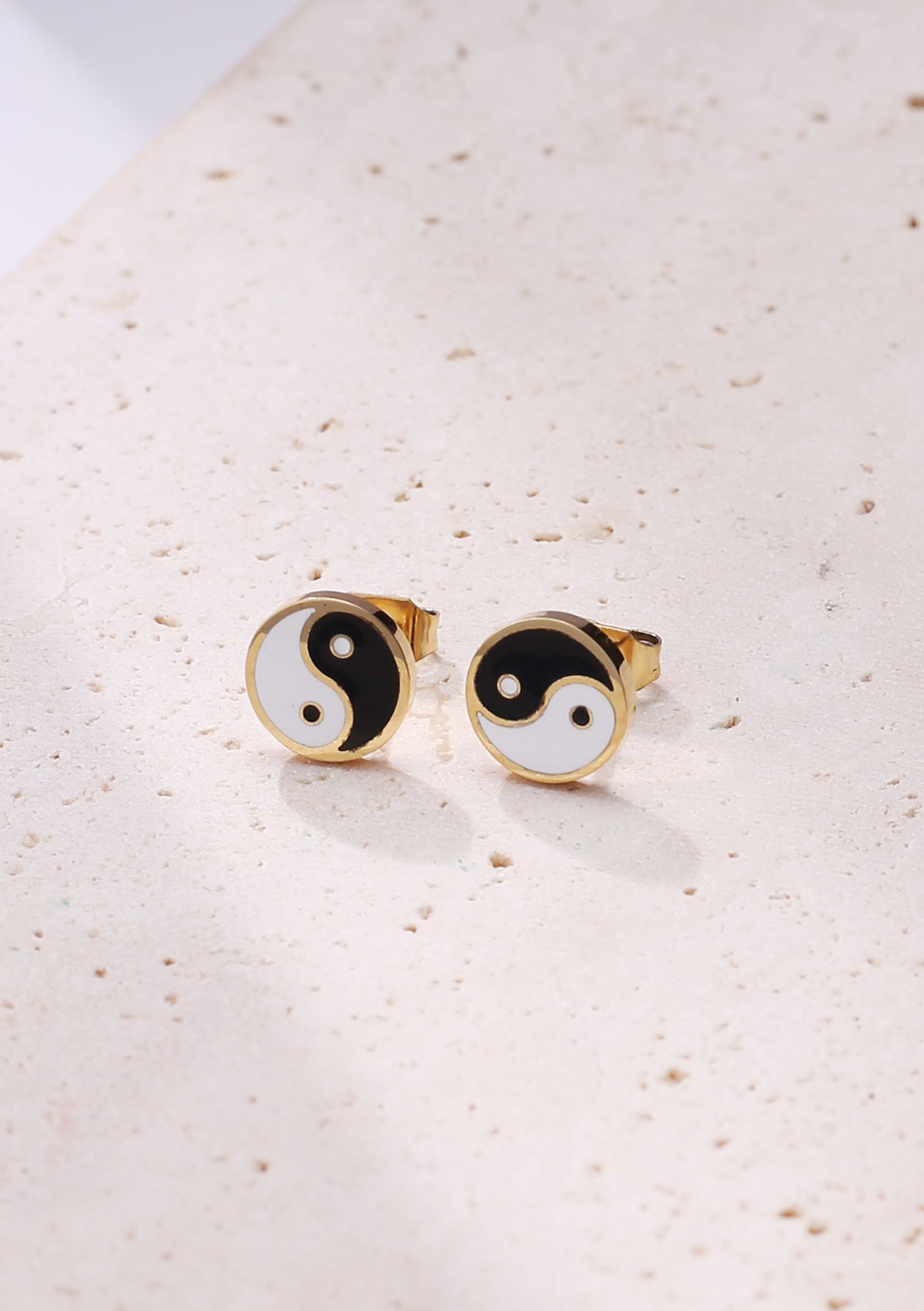 Boucles d’Oreilles Yin Yang